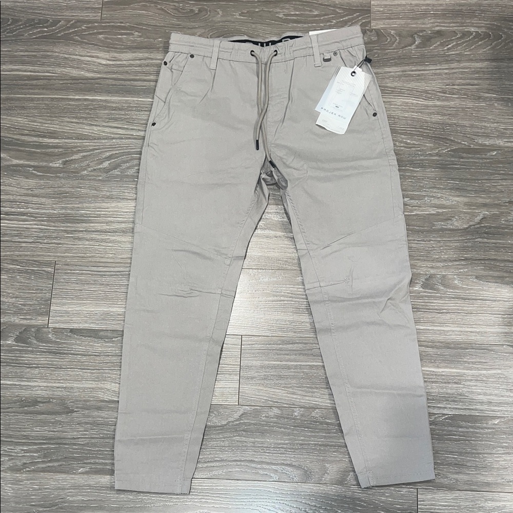 Projek Raw Gray Casual Joggers